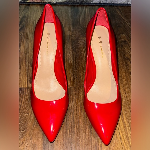 BCBGeneration Gaminkh-x Red Classic Womens Pumps Heels 10M - Picture 15 of 15